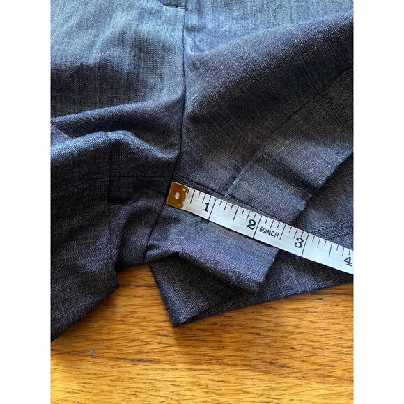 EXPRESS Gray Lightweight Cotton Cuffed Shorts sz 10 (NWT) - Picture 8 of 10